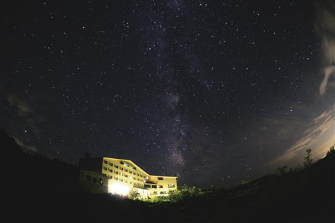 弥陀ヶ原ホテル　星空